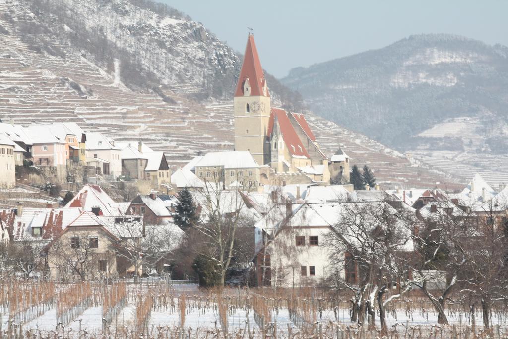 Donauwirt - Hotel Garni ヴァイセンキルヒェン・イン・デア・ヴァッハウ エクステリア 写真